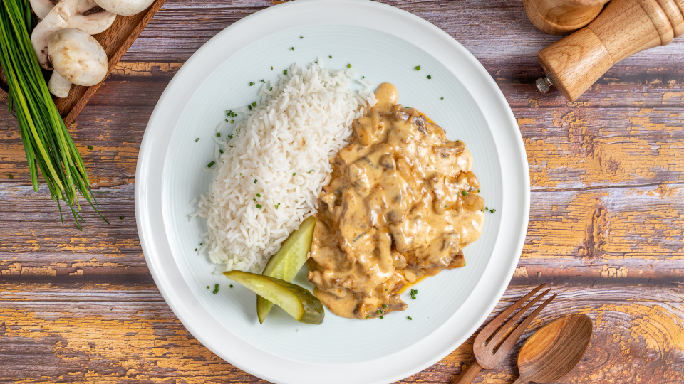 Beef Stroganoff
